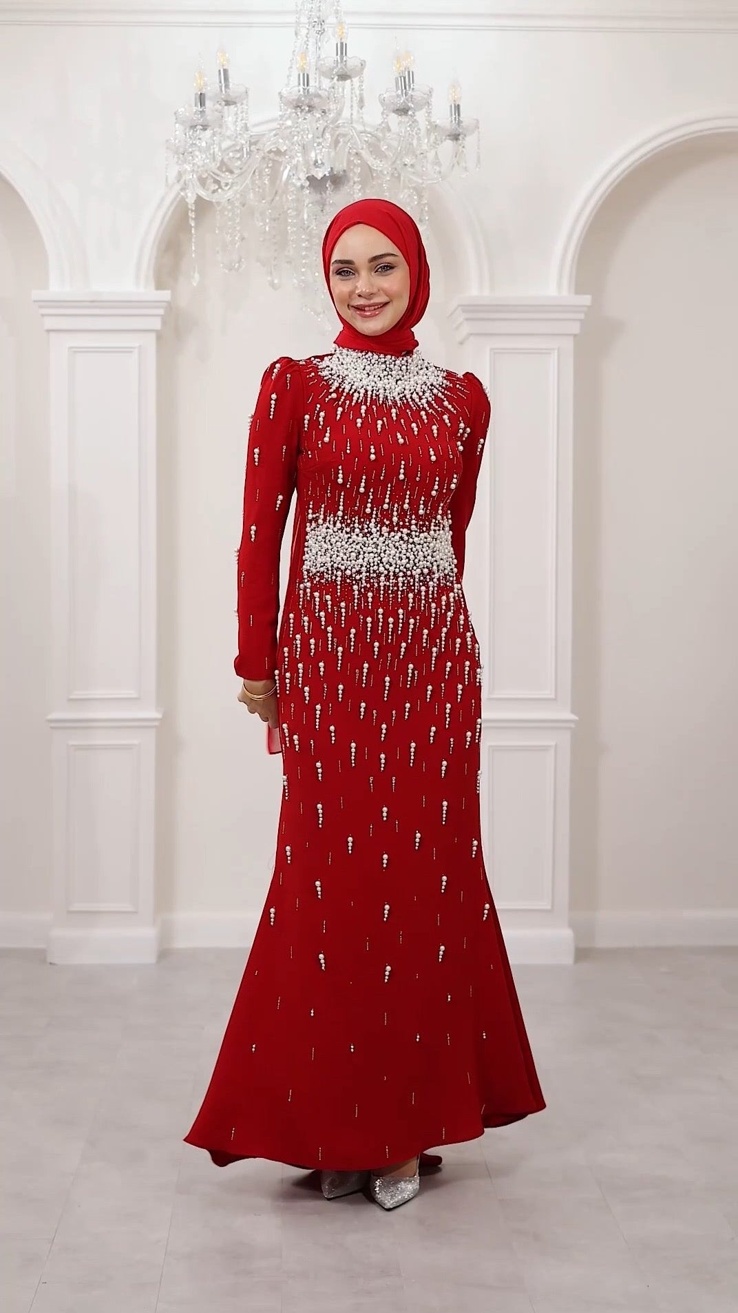 İnci Abiye KOD1006