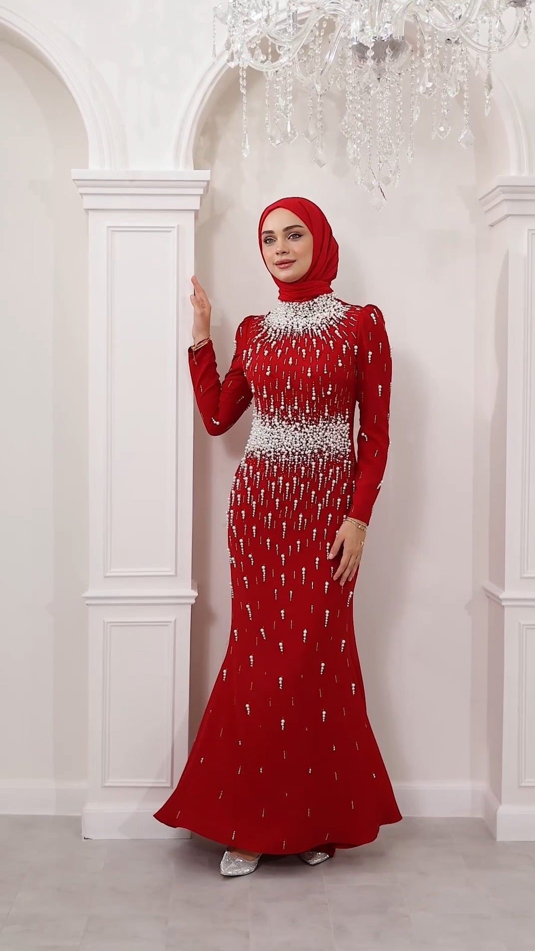 İnci Abiye KOD1006
