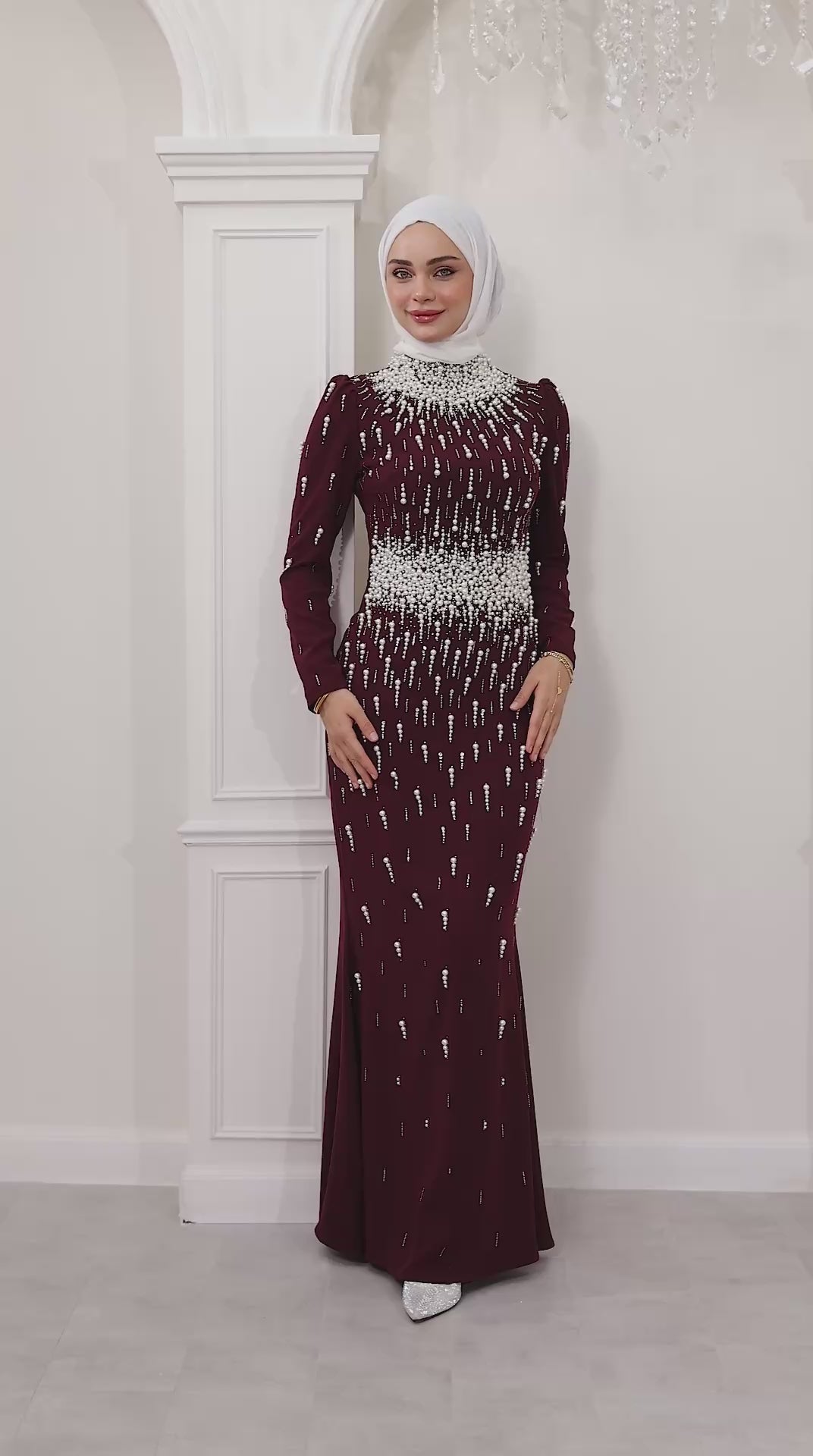 İnci Abiye KOD1006